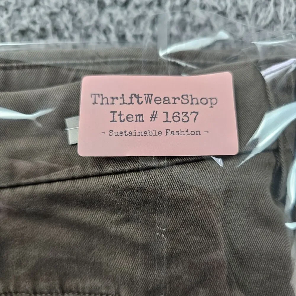 Joseph Abboud Pants 40x29 Khaki Brown Chino Comfort Stretch Preppy Casual NWT
